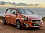 Chevrolet Sonic RS 2013 года (ZA)